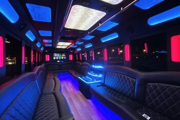 Lawrence Limousine Bus Interior