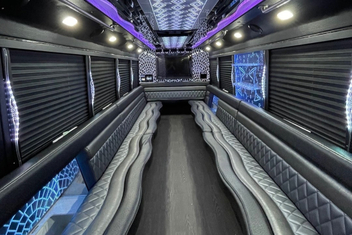 Lawrence Party Bus Interior