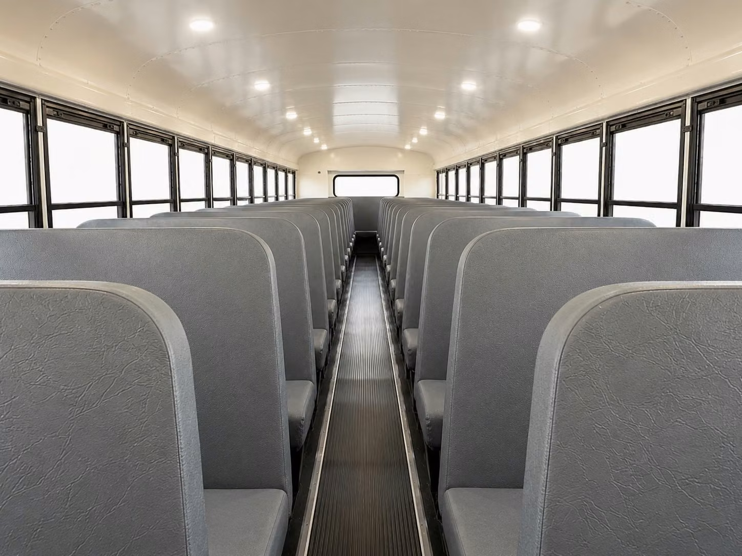 school bus interior