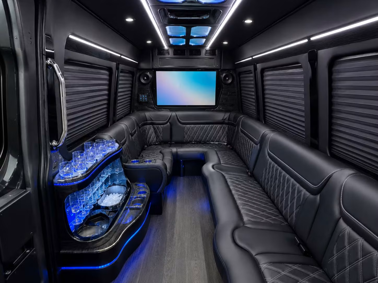 sports team and fan group transportation in lawrence