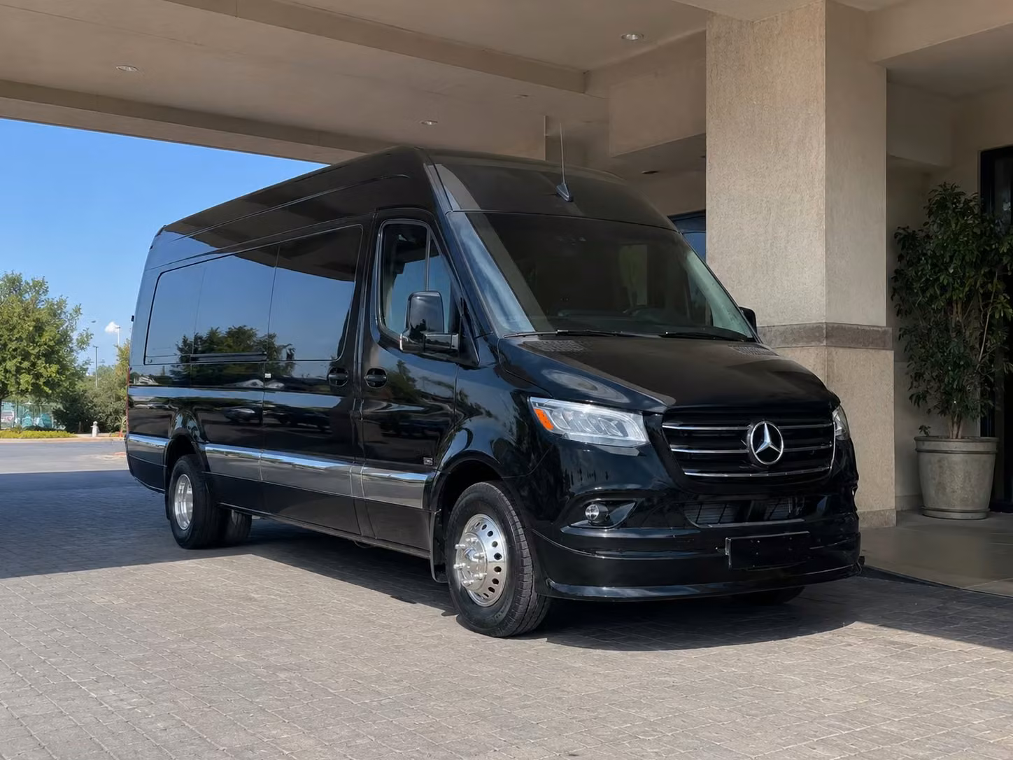 sprinter van with driver
